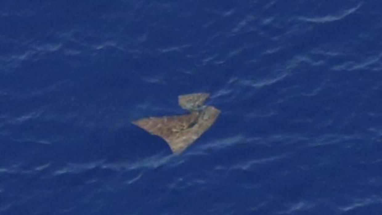 Imágenes de objetos vinculados con el avión perdido fueron obtenidas hace varios días