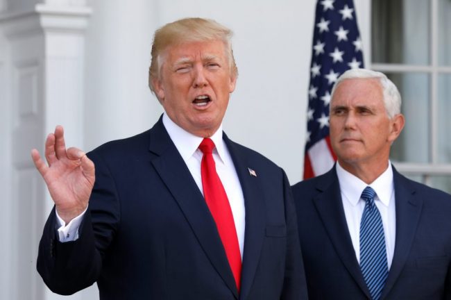 DONALD TRUMP, MIKE PENCE Y ERIC TRUMP A PLENO HOY EN EL SUR DE FLORIDA