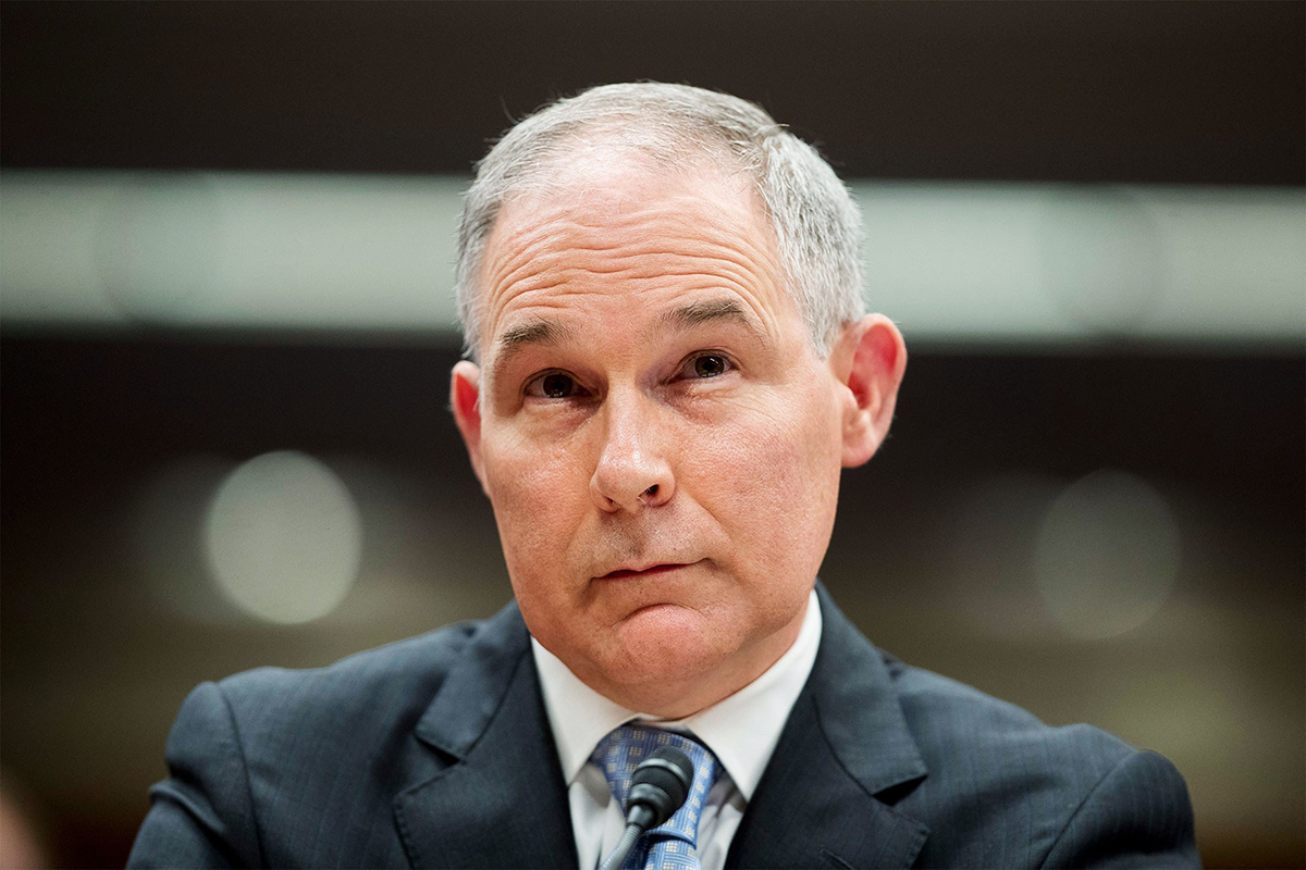 EL JEFE DE LA EPA, SCOTT PRUITT, RENUNCIA EN MEDIO DE ESCÁNDALOS, CITANDO «ATAQUES IMPLACABLES»