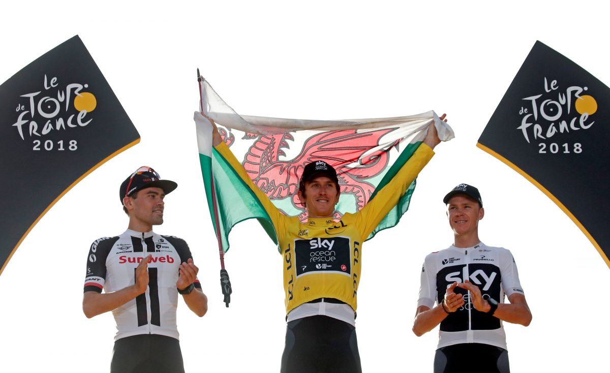 THOMAS GANA EL TOUR DE FRANCIA 2018 Y RECIBE UN PREMIO DE € 500.000