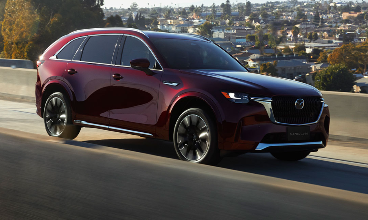 MAZDA PRESENTA EL SUV DE 7 PUESTOS MÁS POTENTE: EL CX-90 DEL 2024