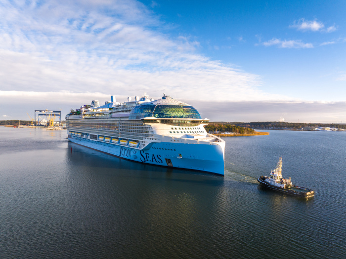 ICON OF THE SEAS: EL CRUCERO MÁS GRANDE DEL MUNDO LLEGÓ A MIAMI Y DA COMIENZO A SU TEMPORADA