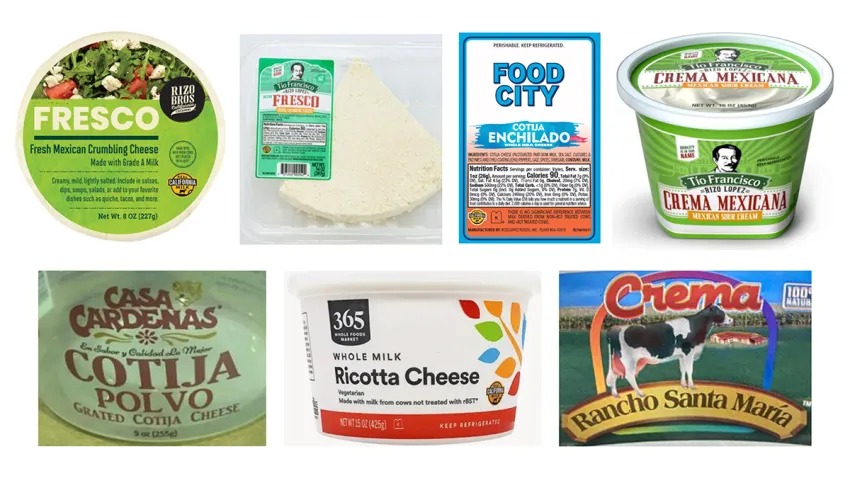 BROTE DE LISTERIA VINCULADO A PRODUCTOS LÁCTEOS RETIRADOS DEL MERCADO, INCLUIDOS EL QUESO FRESCO Y EL QUESO COTIJA